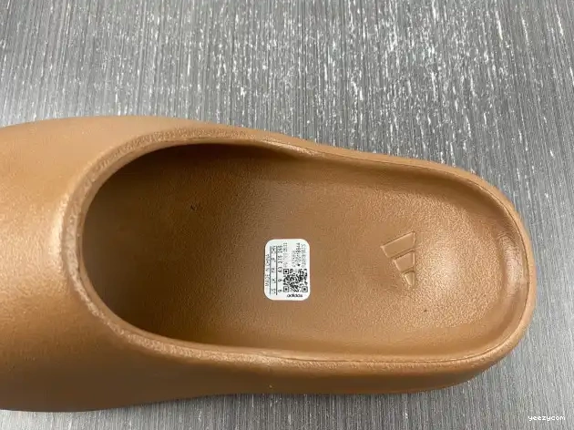 Slide Yeezy Adidas FZ5896 Flax 0604